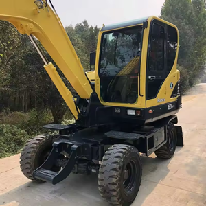 Excavadora de orugas Hyundai 60W-9 original coreana usada rueda de segunda mano 60W con buenas condiciones de trabajo HYUNDAI - Product Image 6