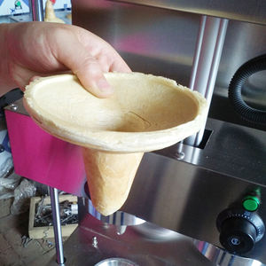 Máquina Eléctrica para Conos de <span class=keywords><strong>Pizza</strong></span>, Máquina para Hacer Pizzas en Espiral, Gran Capacidad, Soporte para Cupcakes y Helados con Horno - Product Image 1