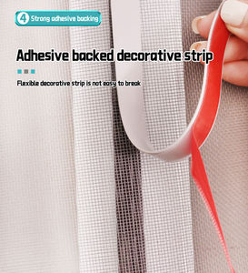 Bền grey lưới từ muỗi cửa lưới & cửa sổ màn hình thiết kế hiện đại dễ dàng cài đặt cho bảo vệ trẻ em tự động đóng cửa - Product Image 5