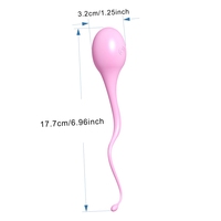 Beliebtes Vibrierendes Ei Klitoris-Stimulator Tragbares Vibrierendes Liebeskugel-Ei mit Heizfunktion Vibrator Sexspielzeug für Frauen