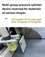 Machine de découpe de profilés en aluminium à angle arbitraire KET pour la fabrication de portes et fenêtres Machine de découpe pour profilés en aluminium