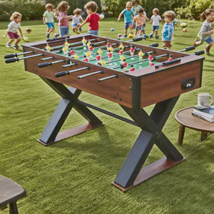 Mesa de Futbolín Profesional Topsports de 56 Pulgadas, PVC Premium de 12mm, Independiente, para Torneos, Sala de Juegos y Familia - Product Image 6