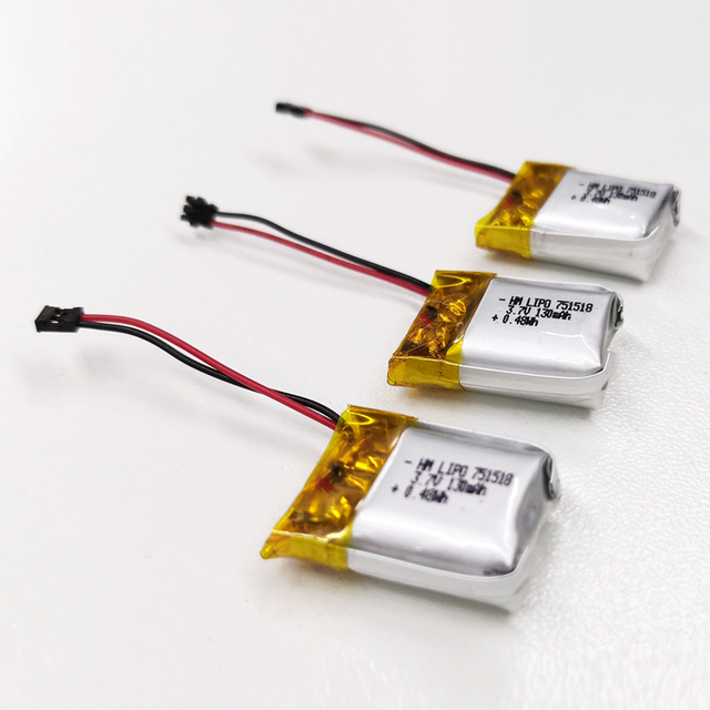 Rechargeable Lithium Ion Polymer 3.7V 130mAh Lipo Battery for Digital Camera
