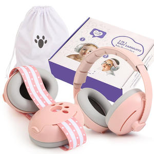 CE 2-en-1 bébé réduction du bruit cache-oreilles bébé sommeil <span class=keywords><strong>isolation</strong></span> <span class=keywords><strong>phonique</strong></span> pliable protection auditive <span class=keywords><strong>casque</strong></span> - Product Image 1