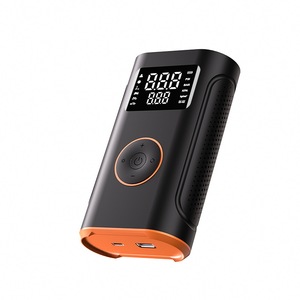 Pro-Cấp Xách Tay Lốp <span class=keywords><strong>Inflator</strong></span> Tốc Độ Cao 12V/DC Máy Nén Khí Với Kỹ Thuật Số Đo Áp Suất Máy Nén Khí Xe Lốp <span class=keywords><strong>Inflator</strong></span> - Product Image 4