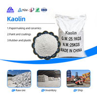 Poudre d'argile kaolin naturelle pour la céramique, le revêtement du papier, la peinture et les matériaux de construction