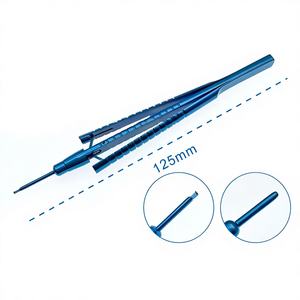 Punzón para Trabeculectomía o Instrumento Quirúrgico Oftálmico de Acero Inoxidable para Vitreo-retina, Mordida Recta Manual, Ancho de 1.0 mm - Product Image 1