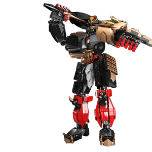 93004หล่อโมเดลเมชาห้าแม่ทัพเสือชุดจางเฝยก่อสร้างบล็อคอิฐของขวัญของเล่นสำหรับผู้ใหญ่และเด็ก - Product Image 1