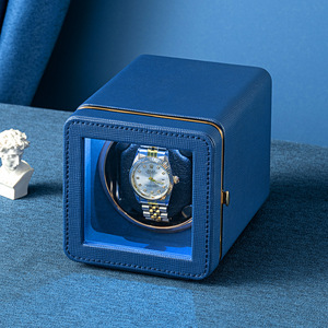 <span class=keywords><strong>Caja</strong></span> Giratoria Automática de Lujo para un Solo Reloj, Cuero PU, Motor Silencioso, 5 Colores Opcionales, Certificación CE ROHS REACH, Lista para Enviar - Product Image 4