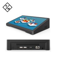 10,1 pulgadas All-in-One Desktop Android PC Pantalla táctil LED 16GB ROM WiFi Interfaz USB Cámara impermeable Características Uso comercial