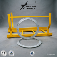 STARLIGHT CHUTES SC Acier galvanisé Acier inoxydable 304 Raccord d'angle rectangulaire à boulonner TDF/TDC pour conduits Personnalisable
