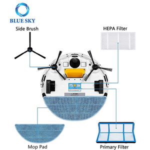 <span class=keywords><strong>ILIFE</strong></span>-Accesorios de repuesto para Robot aspirador, filtro He-pa, cepillo lateral de red, mopa para <span class=keywords><strong>ILIFE</strong></span> V3, <span class=keywords><strong>V3s</strong></span>, V5, V5s, V5s <span class=keywords><strong>pro</strong></span> - Product Image 6