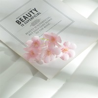 5 Bunga Hydrangea Plastik Buatan Kecil Aksesoris Dekorasi DIY Dekorasi Rumah Bunga Palsu Jepit Rambut Kotak Bunga Segar