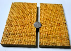 Venta al por mayor de 32 pulgadas 80cm Natural respetuoso con el medio ambiente de bambú mimbre correas decoración rústica muebles para el hogar materiales de fábrica - Product Image 4