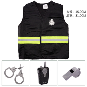 Vente chaude, jouets modernes pour enfants, outils de <span class=keywords><strong>police</strong></span>, <span class=keywords><strong>uniforme</strong></span> de policier, vêtements, costumes de carnaval fantaisie - Product Image 3