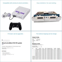 Adaptateur interne Hispeedido IBlueControlMod pour SNES, prend en charge la manette sans fil pour PS3/PS4/PS5/Xbox One/Switch