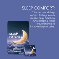 Patchs naturels pour favoriser le sommeil des adultes, autocollants doux pour une meilleure nuit de repos