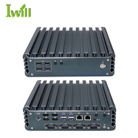 Ventas directas Core 12th Gen I5 Sistema operativo Linux Mini Pc 4HD 4COM Dual Lan Industrial Pc Workstation con arranque PXE