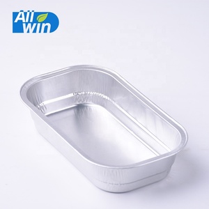 Qualité alimentaire 320ml jetable boîte à lunch de nourriture de ligne aérienne de <span class=keywords><strong>papier</strong></span> d'aluminium d'emballage <span class=keywords><strong>cocotte</strong></span> - Product Image 3