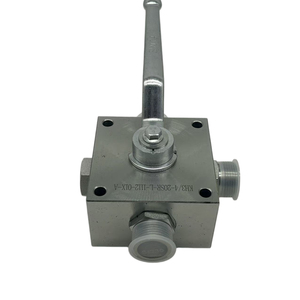 Vannes à boisseau sphérique hydrauliques haute pression à trois/quatre voies KH3/KH4, raccord fileté, fourniture directe du fabricant - Product Image 3