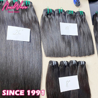 Extensions de cheveux naturels NewWave vierges, simples/doubles trames – Cheveux vietnamiens, brésiliens, indiens, trame double machine, toutes couleurs