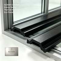 Barra de Aislamiento Térmico de 24 mm, Tira de Nylon PA66 para Sistema de Perfiles de Ventanas de Aluminio, Dimensiones Personalizadas