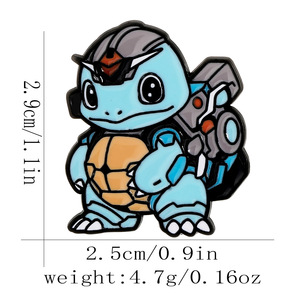 لعبة كزة الوحش لطيف بطة إيفي تشارزارد المينا دبوس - Product Image 4