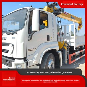 Pont simple 4*2 Isuzu <span class=keywords><strong>Juka</strong></span> Export pour grue de camion Zoomlion, vérin hydraulique, origine Chine, garantie 1 an - Product Image 3