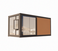 Station de rangement portable idéale pour usage de maison, petit conteneur, modulaire, pliable, 20 pieds, livraison gratuite