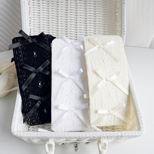 Leggings fins et respirants pour filles, printemps-été, doux pour la peau, avec nœud, basiques, pour enfants de 3 à 10 ans, collants pour toutes les occasions - Product Image 6