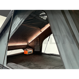 SNDN Camping Aluminum X <b>Frame</b> Roof Top <b>Tent</b> 4 Seasons Top Roof <b>Tent</b> Hard X Hinge Rooftop <b>Tent</b> for Car - Product Image 2
