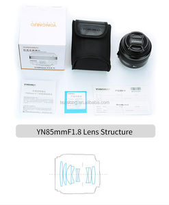 Bon objectif Standard Prime YN 85 mm pour appareil photo Nikon YONGNUO F1.8 N objectif AF MF Auto <span class=keywords><strong>Messa</strong></span> Fuoco Manuale objectif YN 85 mm objectifs D3200 - Product Image 2