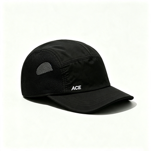 5 Panel Camping Sports <b>Cap</b> Lightweight Quick Dry Outdoor Hat Custom ACE Embroidery Logo <b>Hiking</b> Travel Mesh Unisex Wholesale OEM - Product Image 5