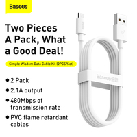 Câble de données USB vers Micro 2.1A Simple Wisdom Kit, flexibilité illimitée