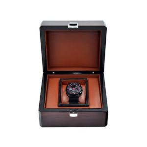 Atacado Luxo Single <span class=keywords><strong>Watch</strong></span> <span class=keywords><strong>Box</strong></span> Custom Retail Wood Grain Design Single <span class=keywords><strong>Watch</strong></span> Case e Caixa