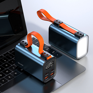 Thiết bị điện tử ngoài trời PD 100W sạc nhanh ngân hàng điện 30000mAh ánh sáng khẩn cấp cho máy tính xách tay và máy tính bảng 25W nhà máy điện đầu ra - Product Image 4