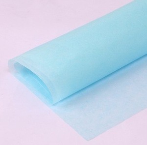 Papel de seda de colores a medida para envolver regalos grandes, relleno de globos, diseño floral y forro de cestas de regalo - Product Image 4