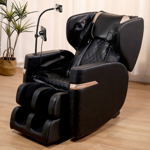 Ready to Ship US 3D Shiatsu <b>Chair</b> <b>Zero</b> <b>Gravity</b> Back Heating PU Leather for Home & Work D1-609 Vending <b>Chair</b> // - Product Image 1