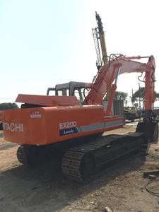 Excavatrice Hitachi ZX200 pour la construction et la démolition, excavatrice sur chenilles à bras long de 20 tonnes ZX200-5G avec brise-roche hydraulique - Product Image 5