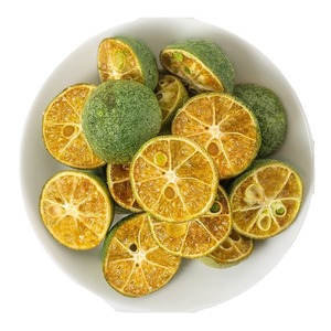 Đông khô đóng gói số lượng lớn 500g/1000g màu xanh lá cây Kumquat Snack với chua chanh hương vị cam kẹo niềm đam mê nước trái cây bảo quản - Product Image 1