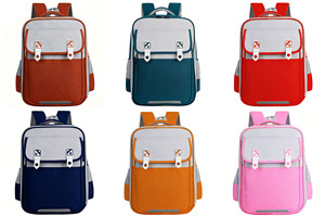 Sac à dos scolaire personnalisé en usine pour étudiants avec logo, cadeau pour réduire la charge des enfants avec inscriptions imprimées - Product Image 6