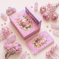 Cartes de Tarot Oracle Professionnelles pour la Divination et la Prédiction du Futur, Cartes en Papier Classique Premium, Guide Personnalisable en Anglais