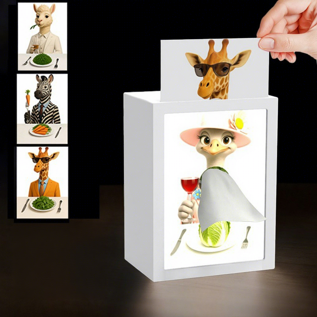 white Animal series 1