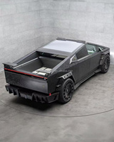 Nuevo Kit de Carrocería de Fibra de Carbono MSY de Alta Calidad para Tesla MODEL S Hatchback, Parachoques Delantero, Difusor, Alerón, Capó, Guardabarros Anchos