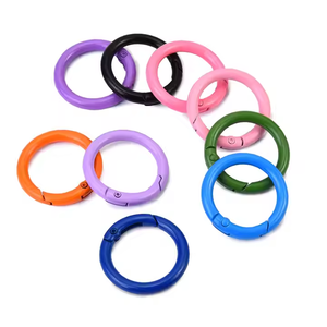 ห่วงเกี่ยวตะขอสปริงสี31มม. ห่วงคล้องกระเป๋าพวงกุญแจห่วงโลหะ - Product Image 2