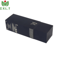 Boîte à parfum en papier écologique compacte personnalisée, facile à plier, emballage plat, petit carton extérieur pour parfum avec logo personnalisé