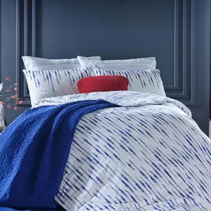 Premium kalite konfor Deluxe 4-Piece nevresim takımı hassas yumuşaklık el duygu yorgan yatak örtüsü seti king-size yatak Set