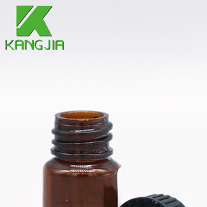 Cina produttore 8ml ambra vasetto di plastica reagente bottiglia di plastica per laboratorio per animali domestici bottiglia di reagente liquido - Product Image 5