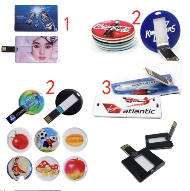 Cheapest Wholesale Promotional Slim Business Credit Card Usb Flash Drive 512mb 1gb Print Your Photo Card Usb Stick