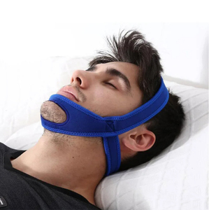 Neopreno Anti ronquidos correa de barbilla cinturón Anti Apnea mandíbula solución soporte para dormir apnea cinturón ajustable herramienta de cuidado del sueño - Product Image 2